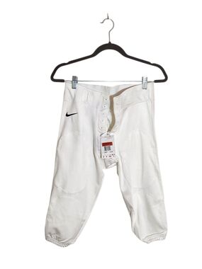 Nike Boys White Girdle Football Pants Size Large NWT
